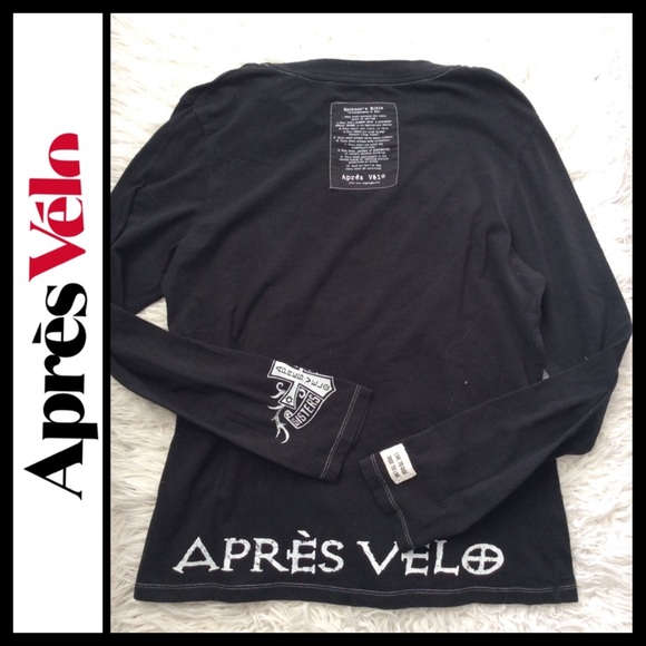 True Religion Apres Velo Cycling Long Sleeve Tee - Picture 3 of 7